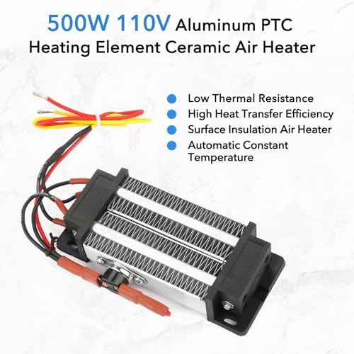 ZLXHDL PTC Heating Element 500W 110V Ceramic
