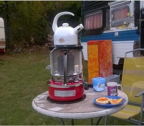 Outdoor Kerosene Heater with 6 Wicks and 2 Gloves