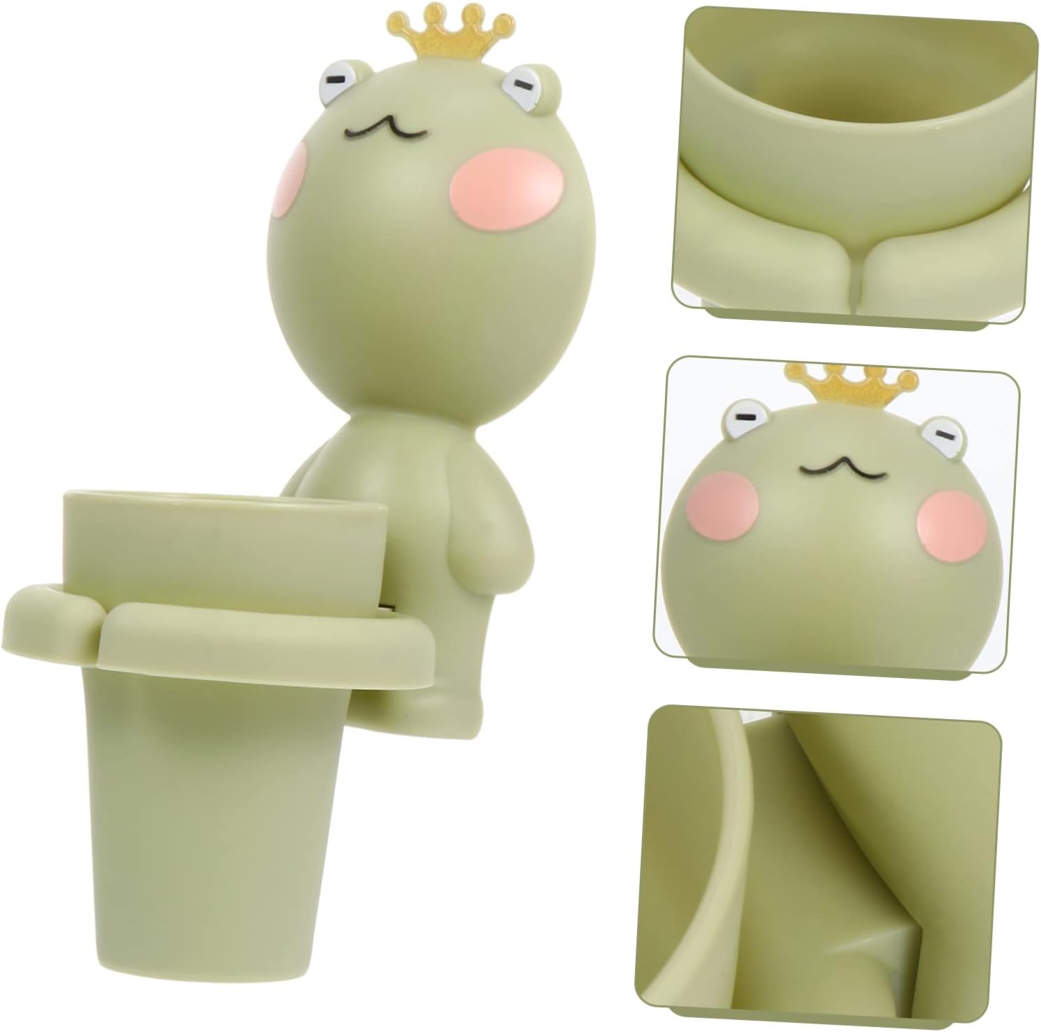 PRETYZOOM Cartoon Toothbrush Holder for Bathroom