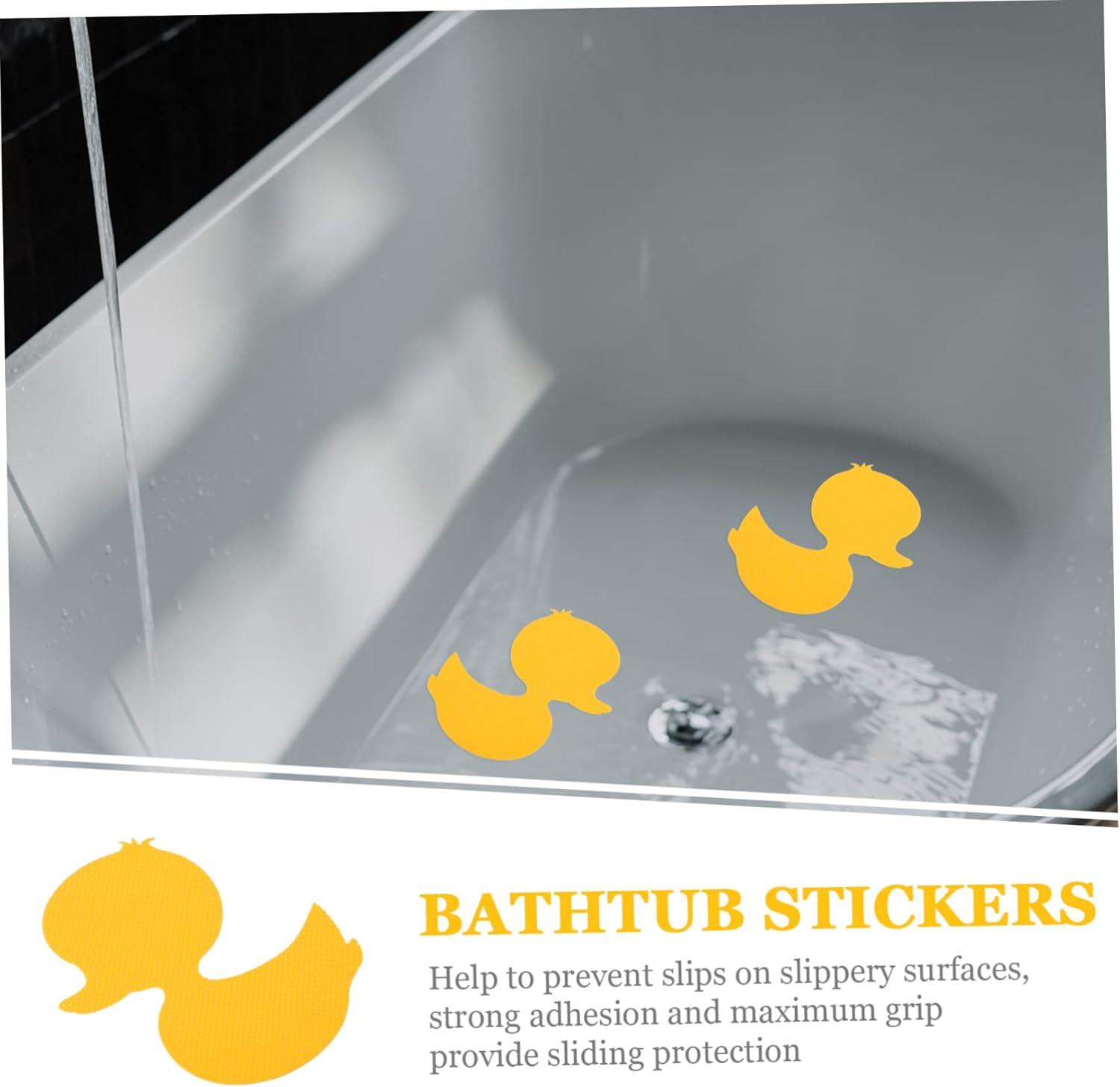 TINEASUR 1set Anti-Skid Bathtub Decals