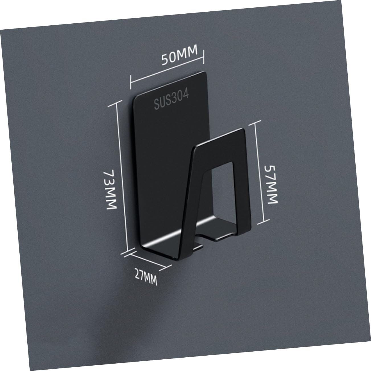 LIFKOME Wall Mounted Toothbrush Holder