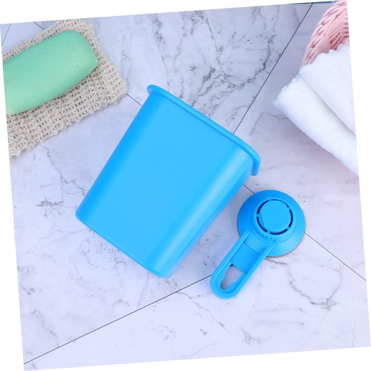 MAGICLULU Suction Cup Toothbrush Holder Blue