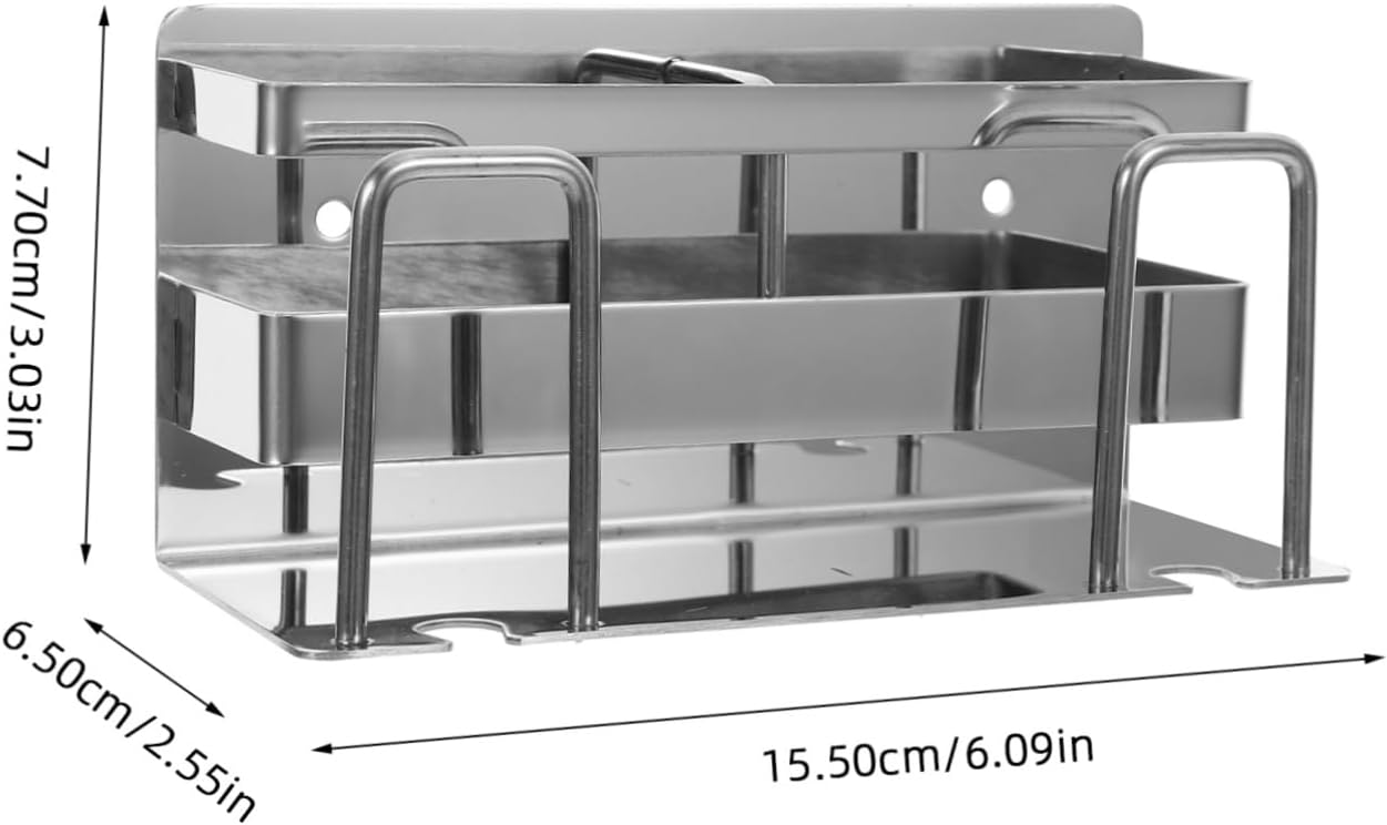 Stainless Steel Wall Mounted Toothbrush Holder