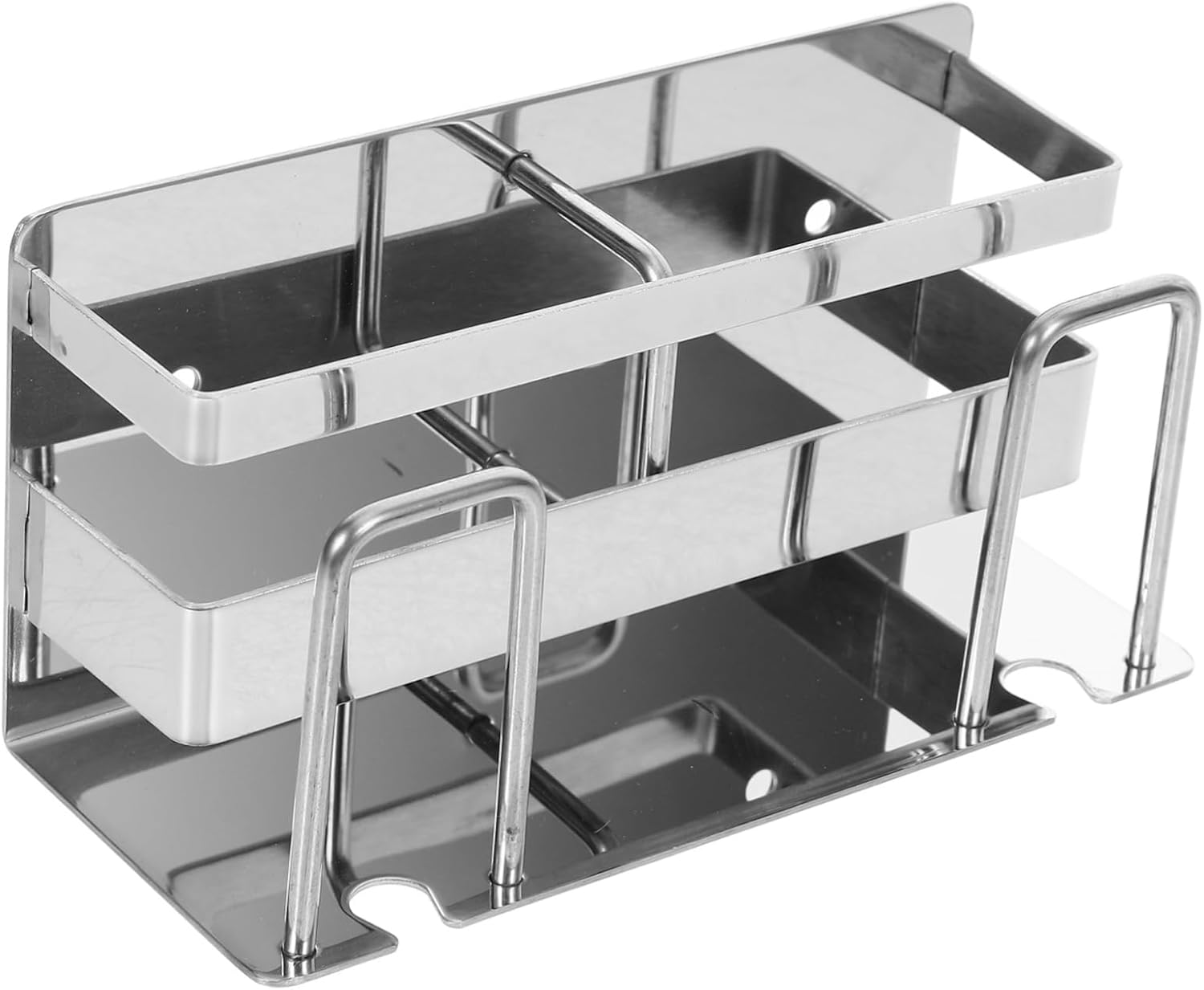 LIFKOME Wall-Mounted Toothbrush Holder with Cup Stand