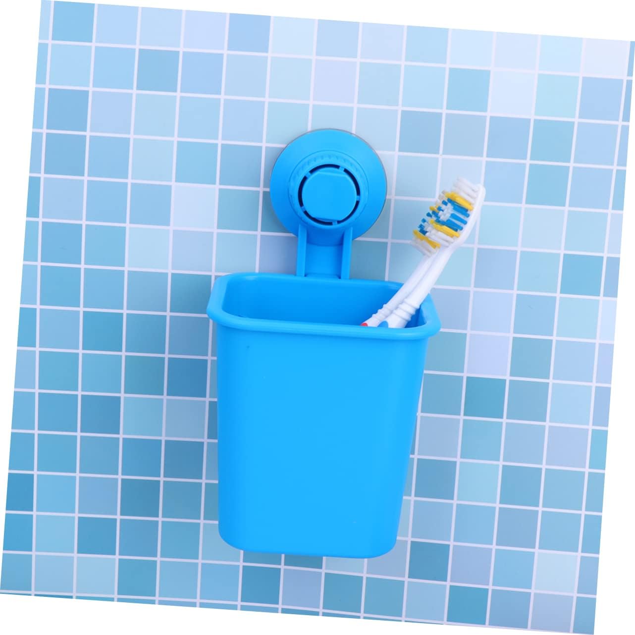 MAGICLULU Suction Cup Toothbrush Holder Blue