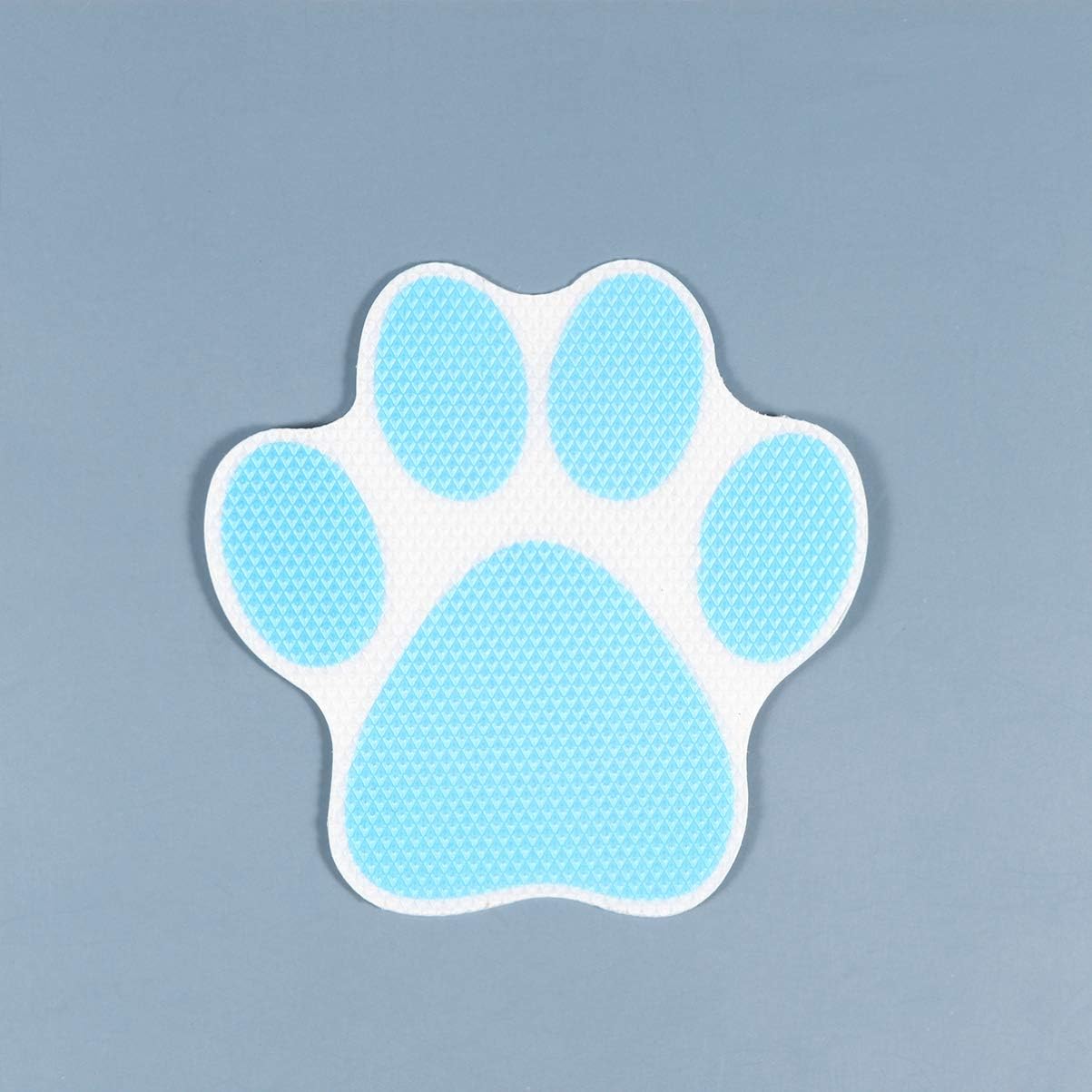 Zerodeko 60PCS Cartoon Dog Footprint Bathtub Decals
