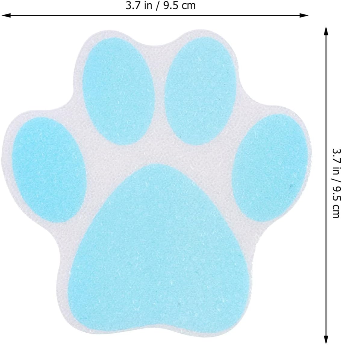 Healeved Bath Paw Stickers 10pcs Non-Slip Safety