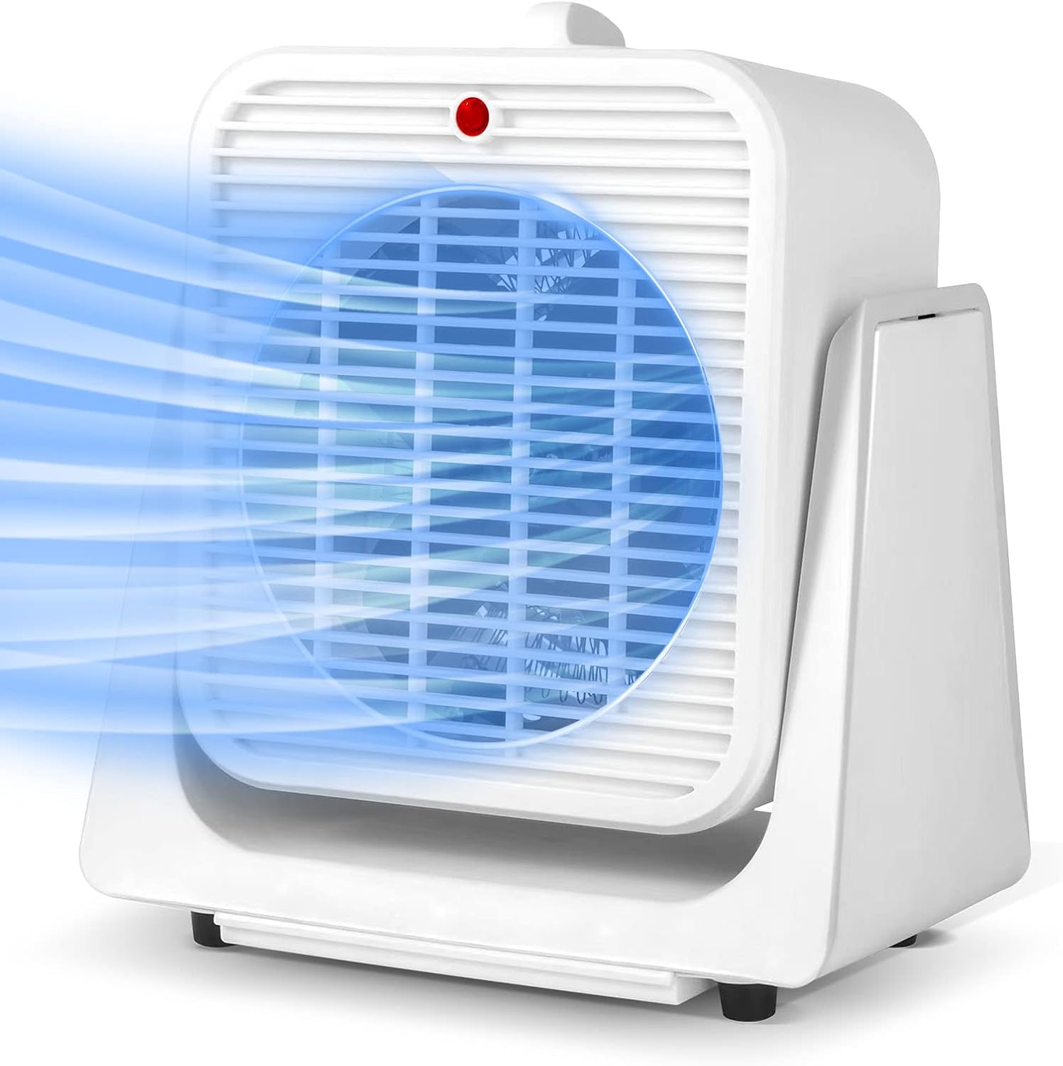 TRUSTECH 2 in 1 Heater Fan for Desk Fast Heating Fan Modes