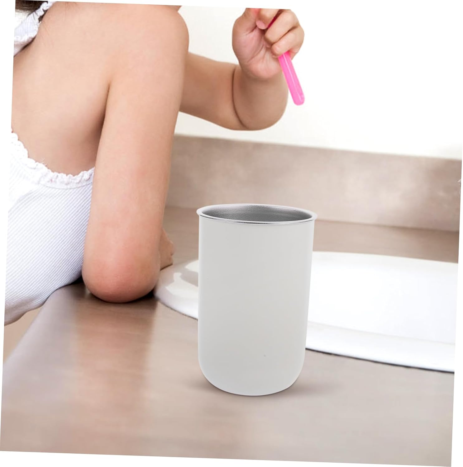 Zerodeko Portable Toothbrush Holder 350ml Reusable Cup