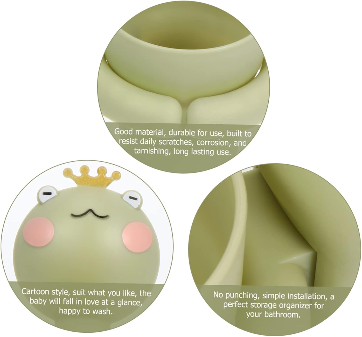 SWOOMEY Cartoon Toothbrush Holder with Cup