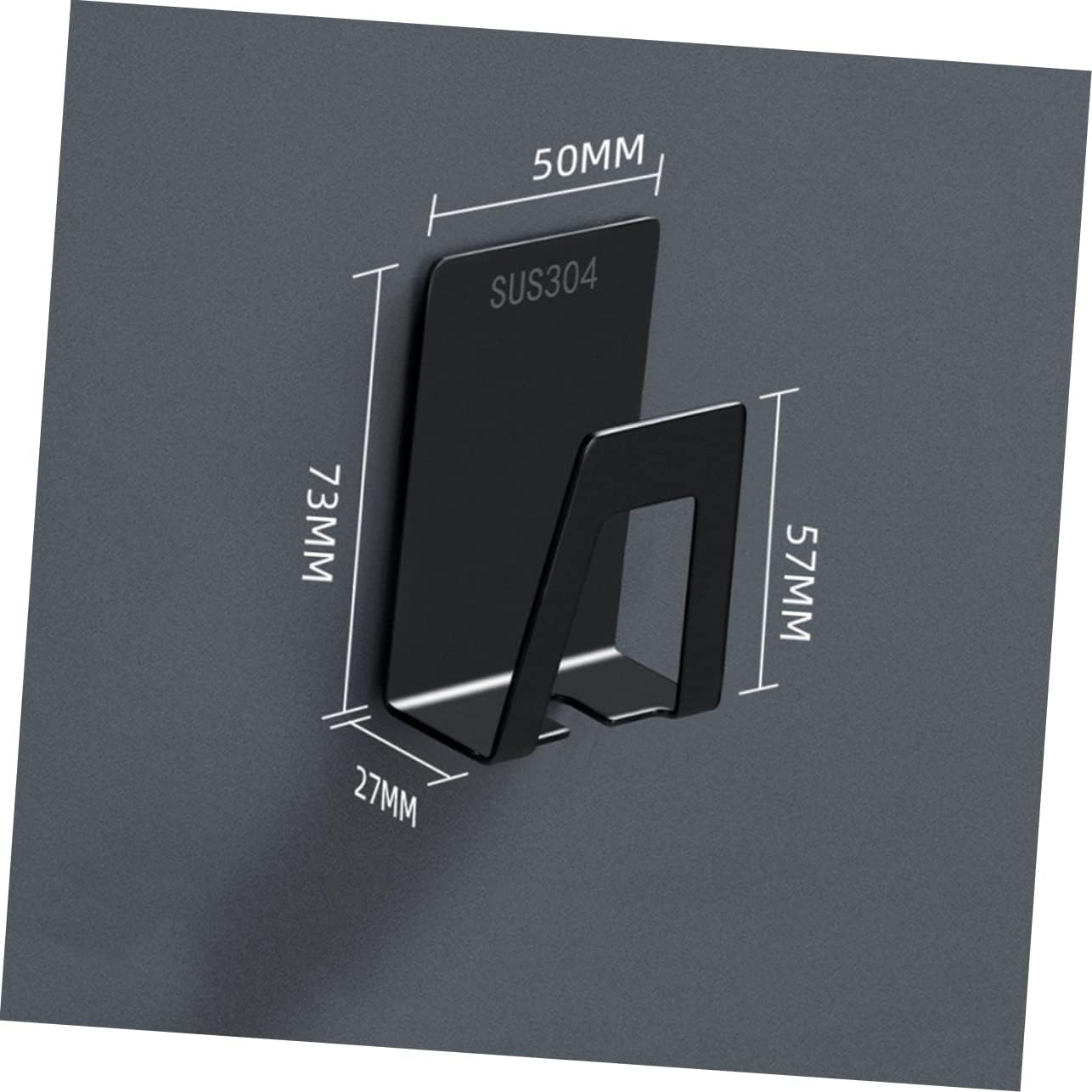 PRETYZOOM Wall-Mounted Toothbrush Holder