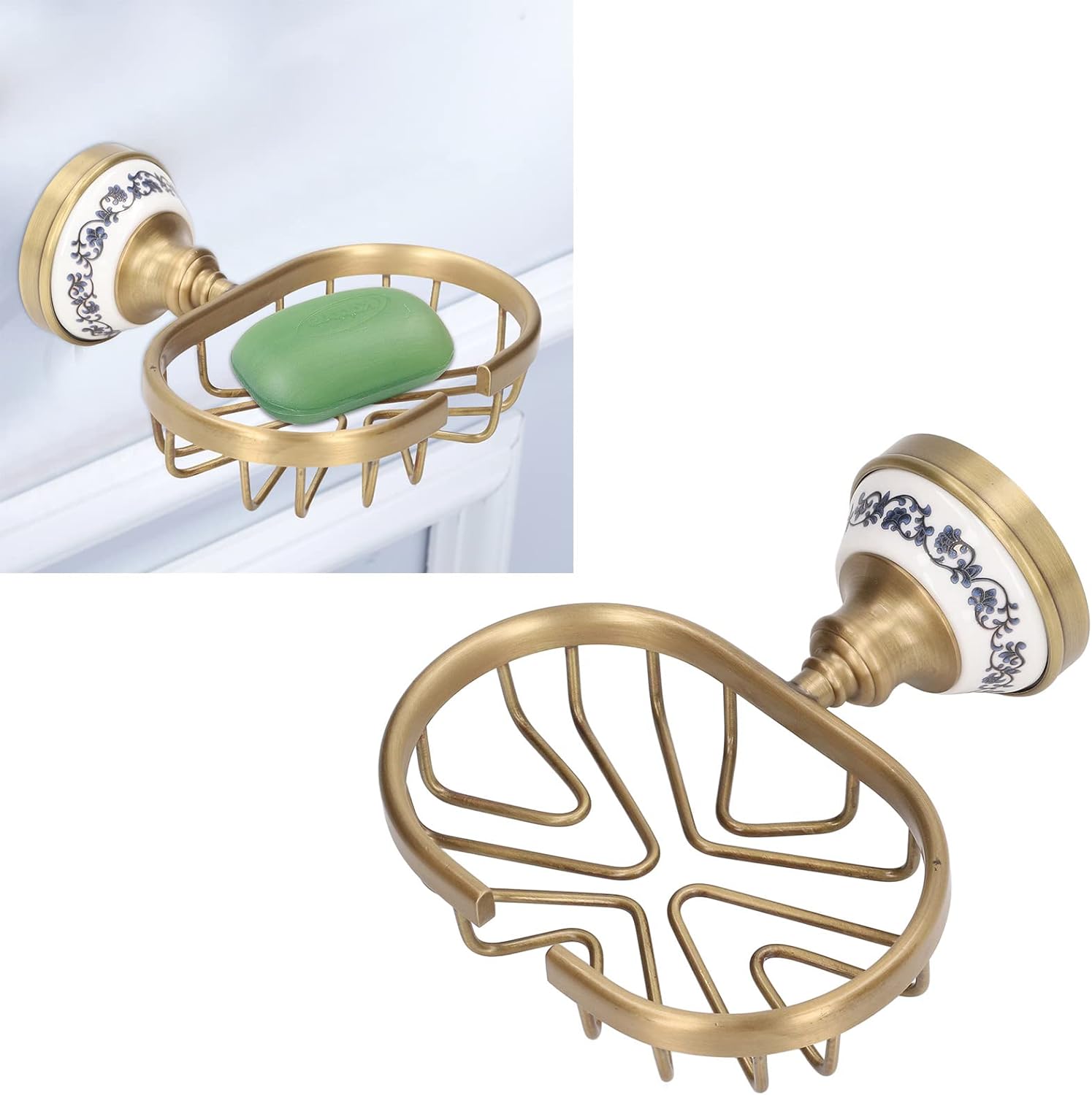 Hyuduo Soap Dish Holder with Rustproof Design