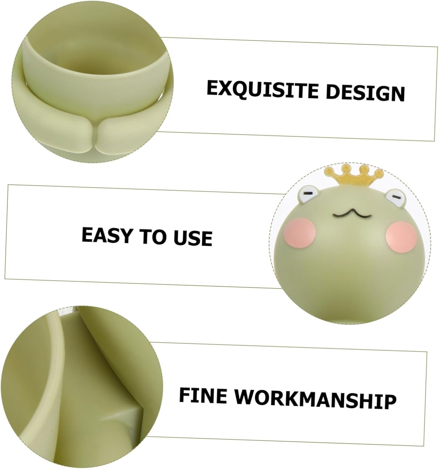FONDOTIN Cartoon Toothbrush Holder with Brushing Cup