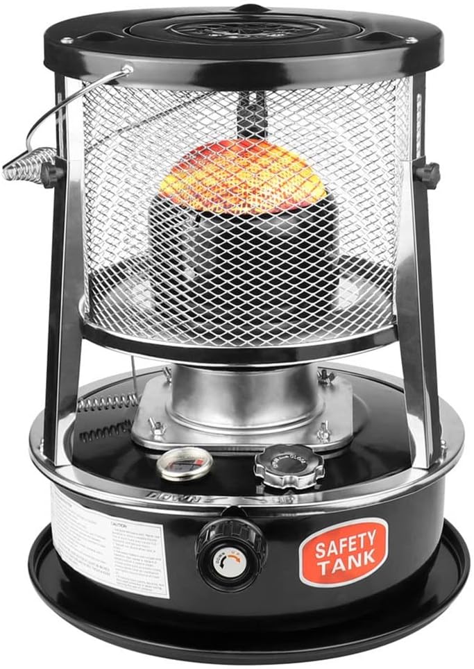 WEBUP Kerosene Heater 45L Portable Stainless Steel