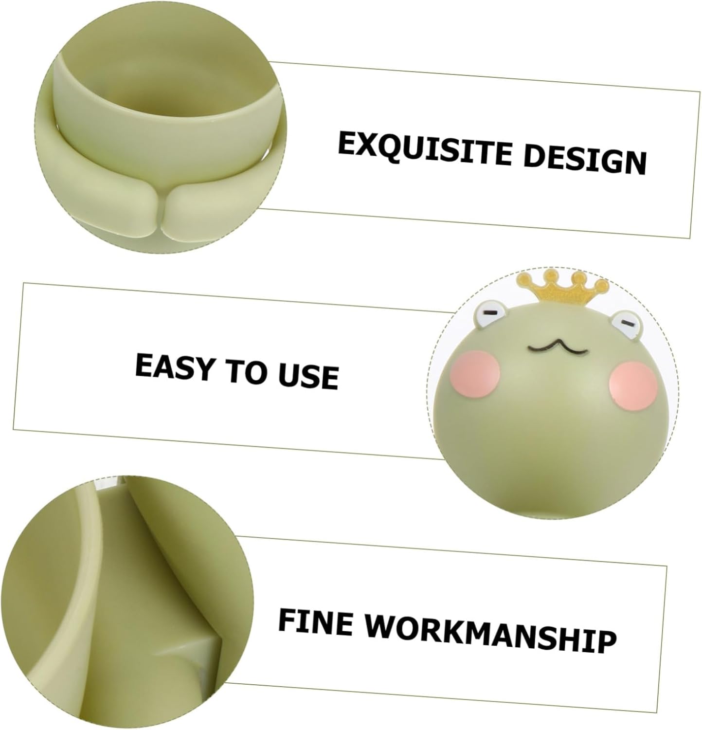 ARTSEWPLY Cartoon Wall Mounted Toothbrush Holder with Cup