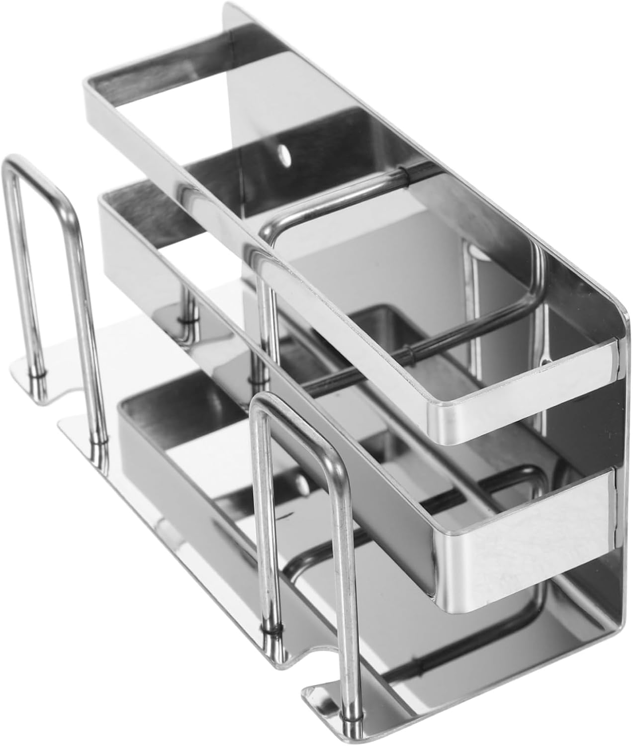 Anneome Wall-Mount Toothbrush Holder Stainless Steel