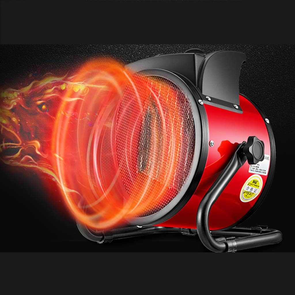3000W Drum Fan Heater with 3 Heat Settings