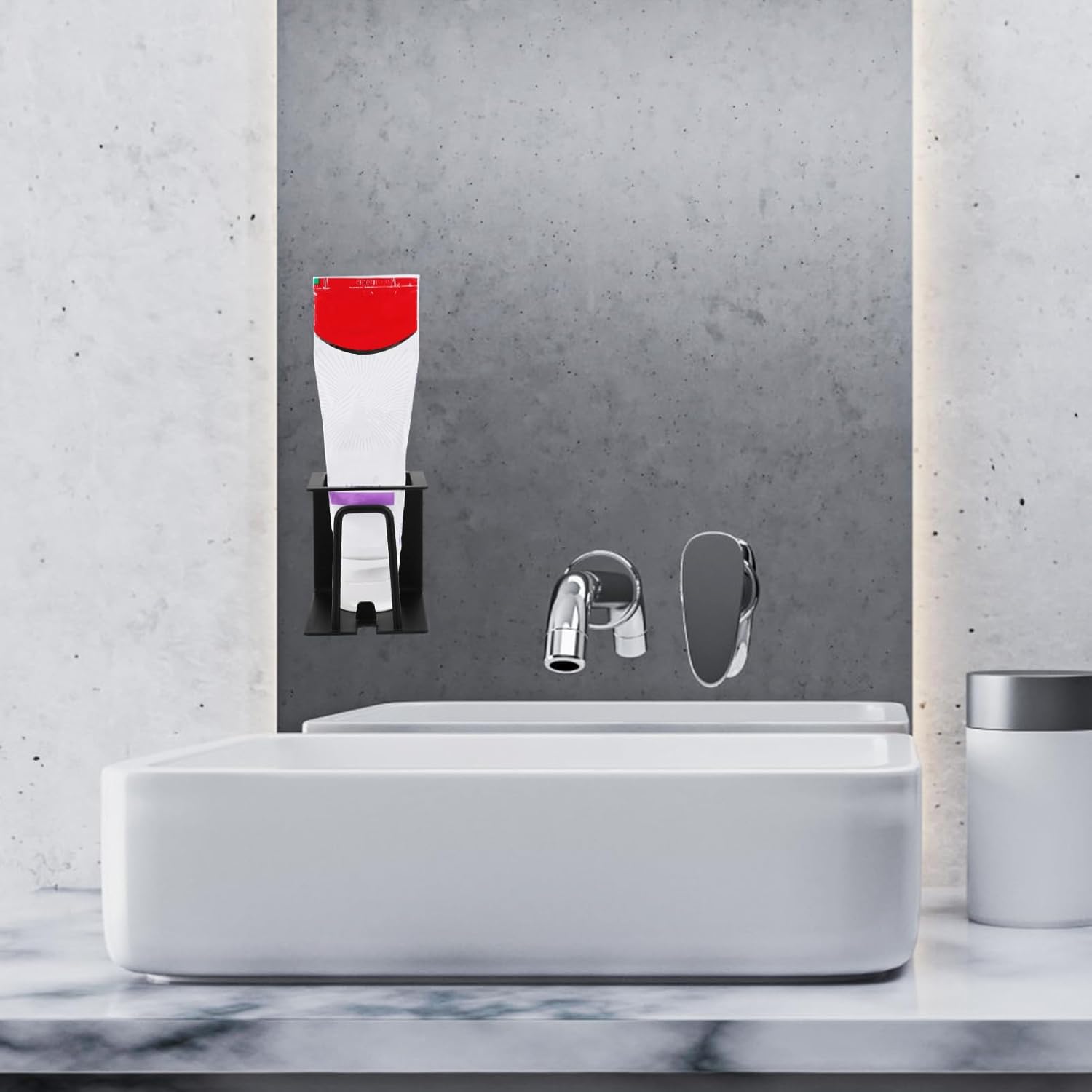 TOPPERFUN Stainless Steel Toothbrush Holder for Bathroom