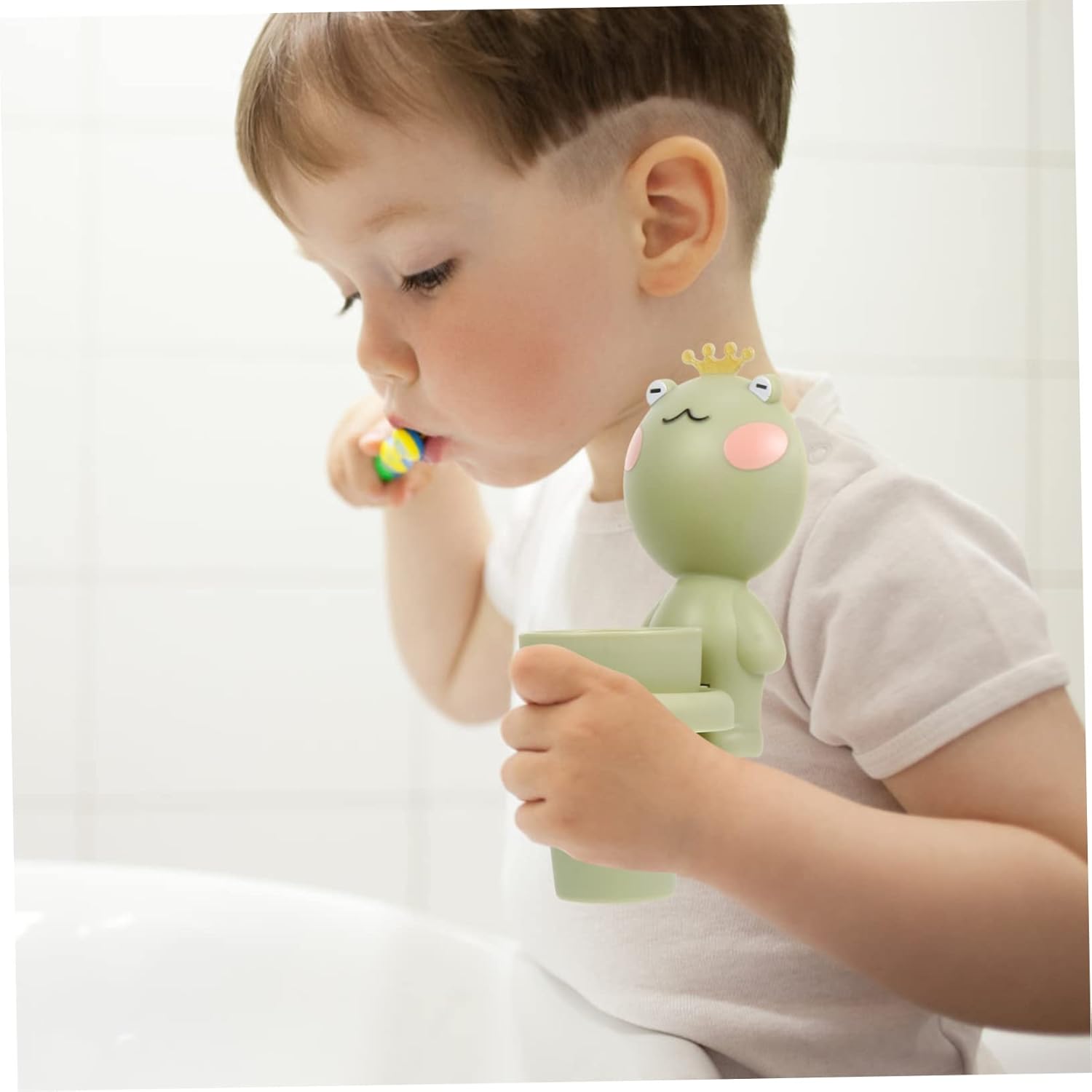 PRETYZOOM Reversible Wall-Mounted Toothbrush Holder