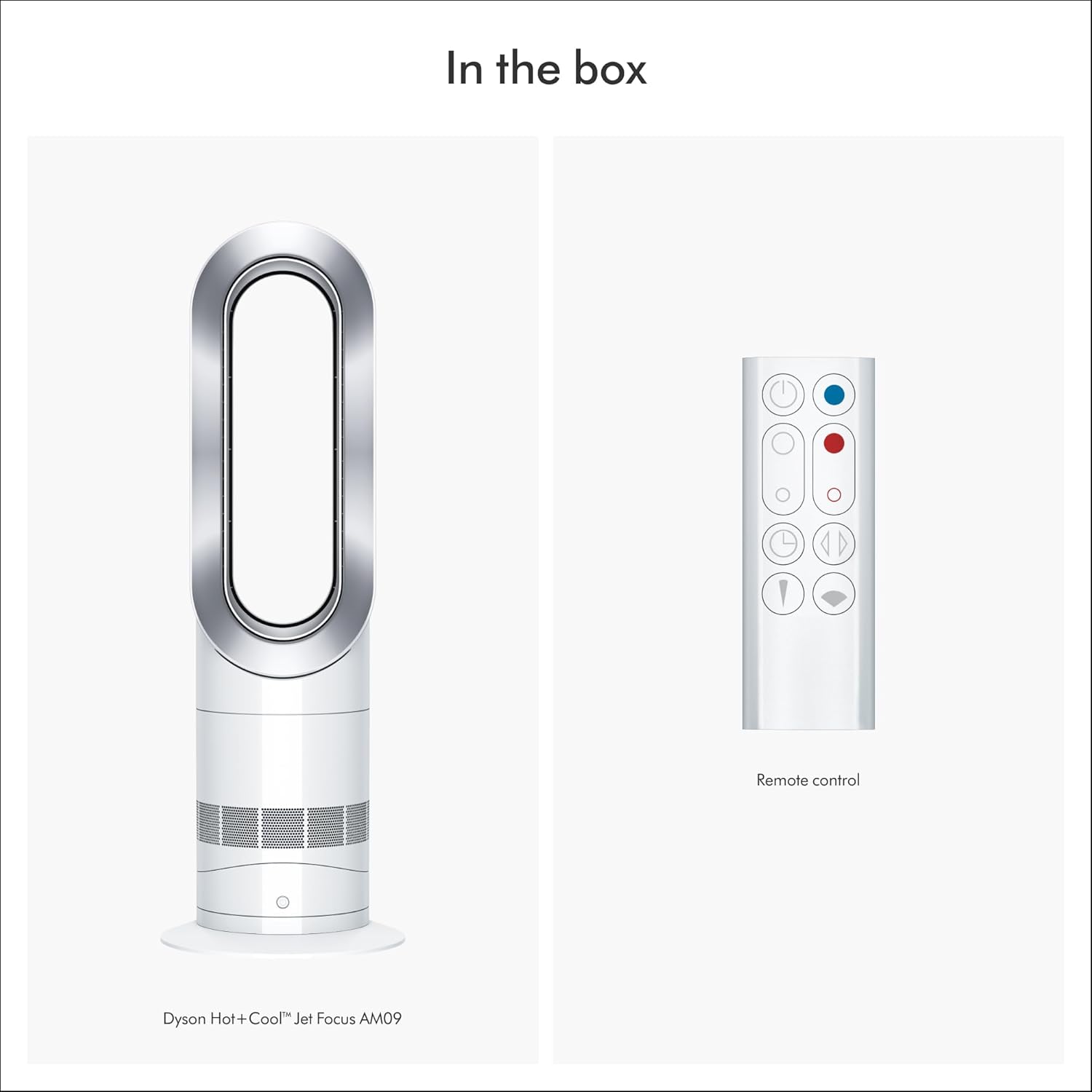 Dyson HotCool AM09 Jet Focus Fan Heater