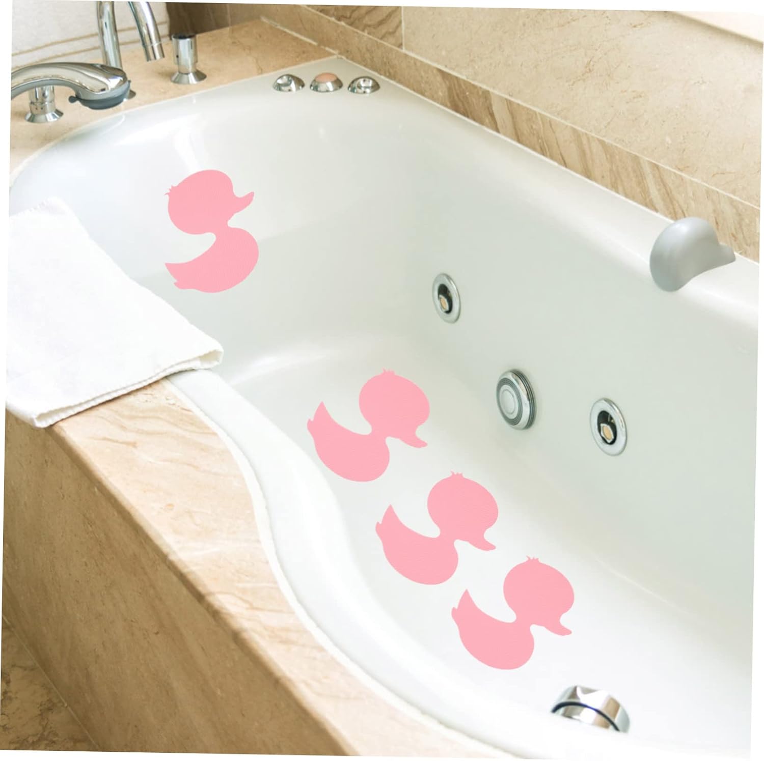 24pcs Nonslip Bathtub Stickers Cartoon - Skid Decals for Safety