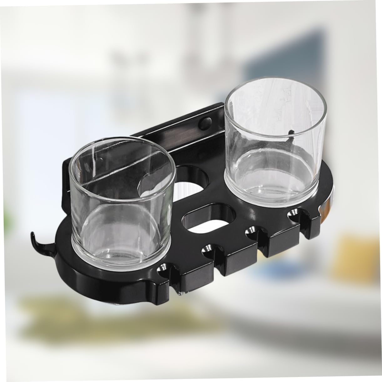 FELTECHELECTR Punch Toothbrush Holder Black 1