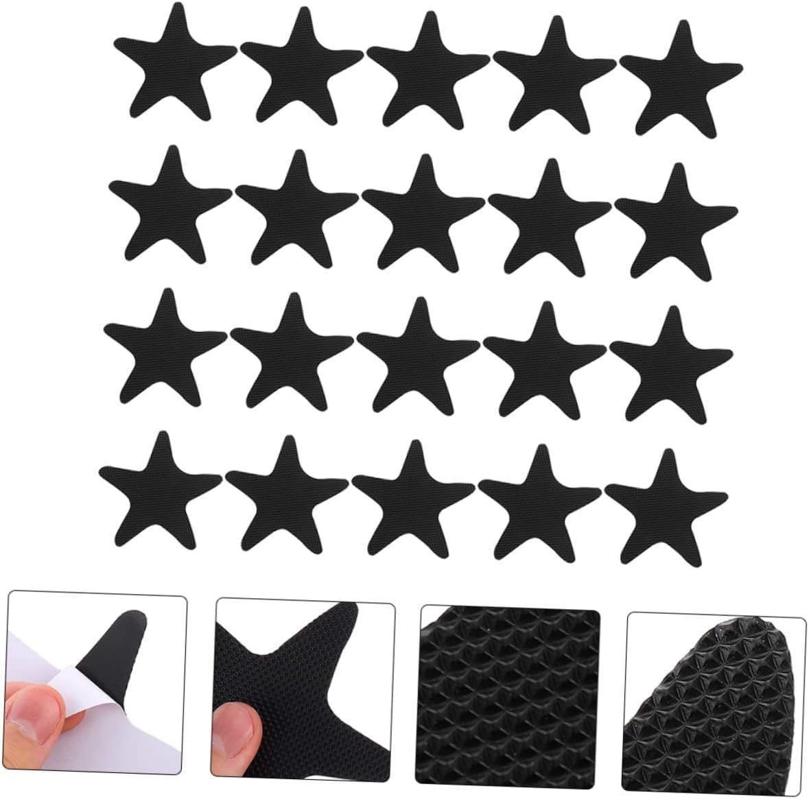 Cabilock 40pcs Non-Slip Bathtub Stickers with Anti-Slip Grip