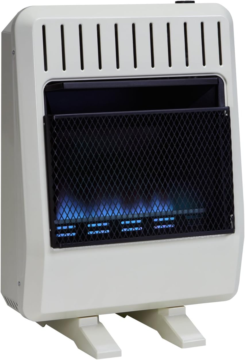 Avenger Dual Fuel Ventless Blue Flame Heater - 30000 BTU Model FDT30BF