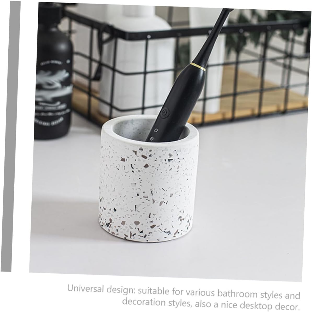 Shower Brush Holder Lid Sturdy Diatomite Material
