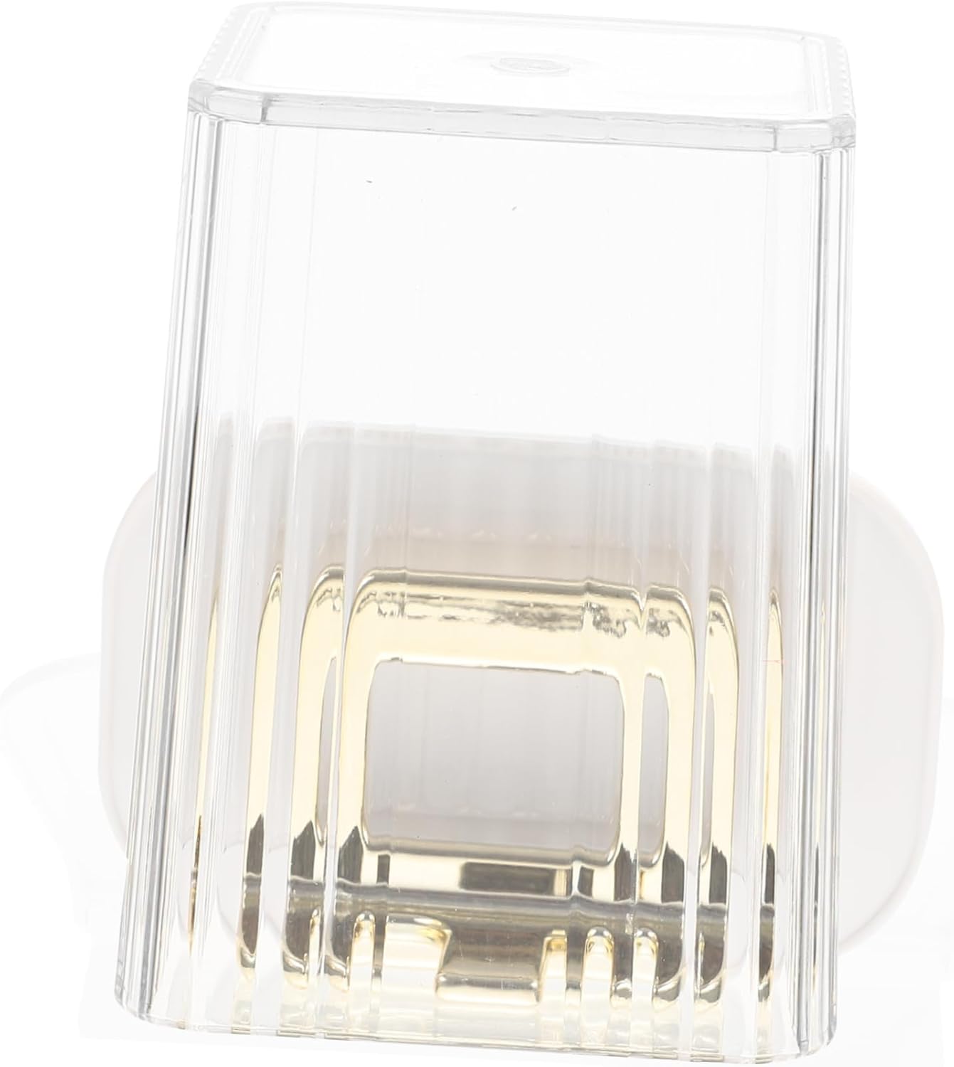 KONTONTY Wall-Mounted Toothbrush Holder Set with Ventilation