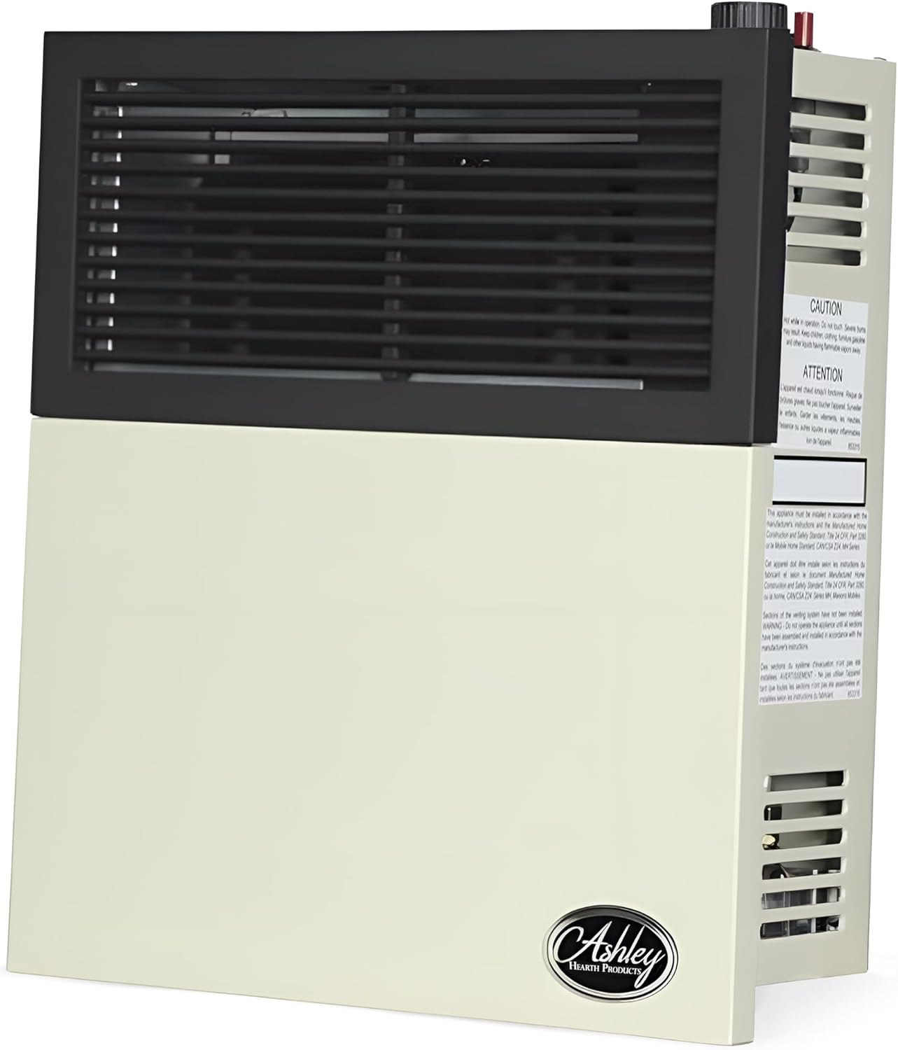 Ashley Hearth 11000 BTU Propane Wall Heater with Piezo Ignition Safety Pilot Cream