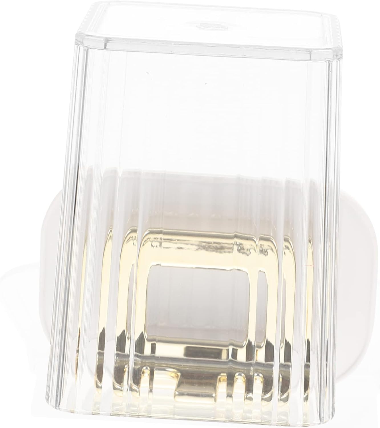 Happyyami Wall Mounted Toothbrush Holder Set 1