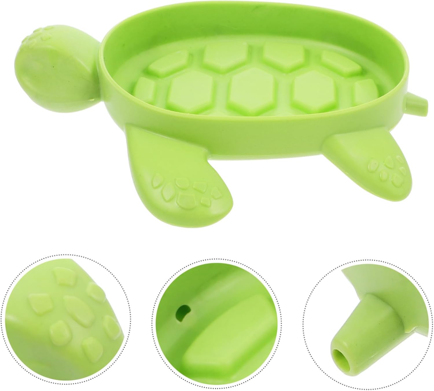 Veemoon Cute Cartoon Turtle Soap Holder for Bathroom