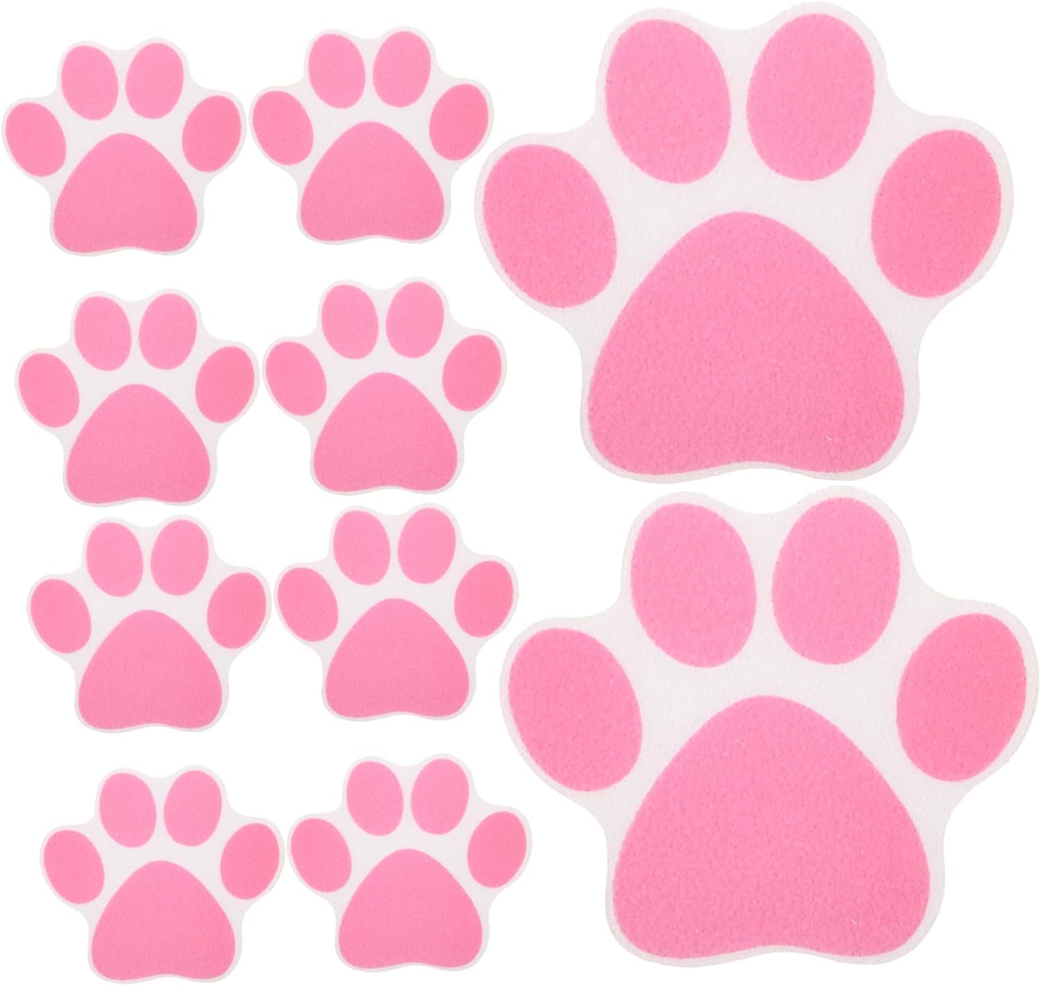 Cabilock Non-Slip Paw Decals for Bathtub and Shower