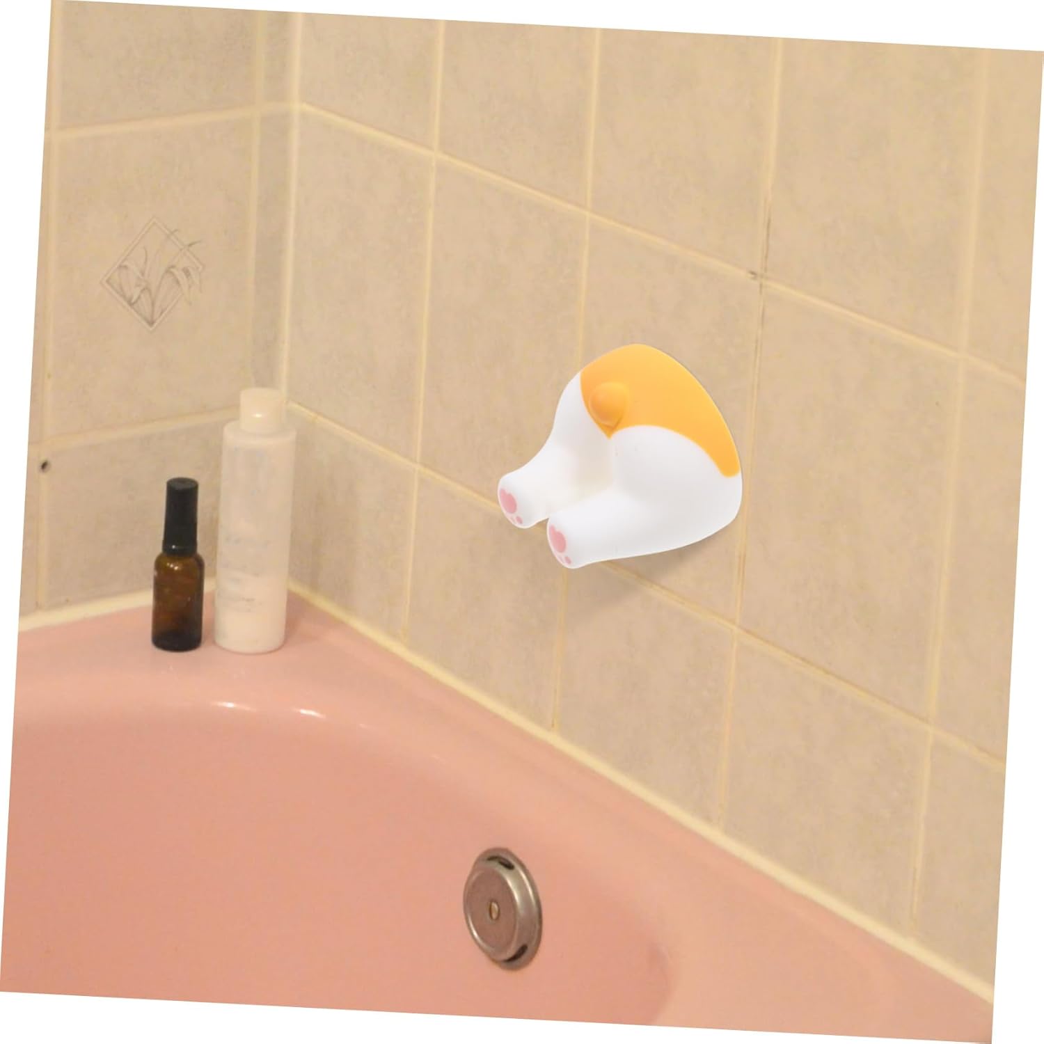 GLEAVI Cute Corgi Toothbrush Holder Wall Mounted