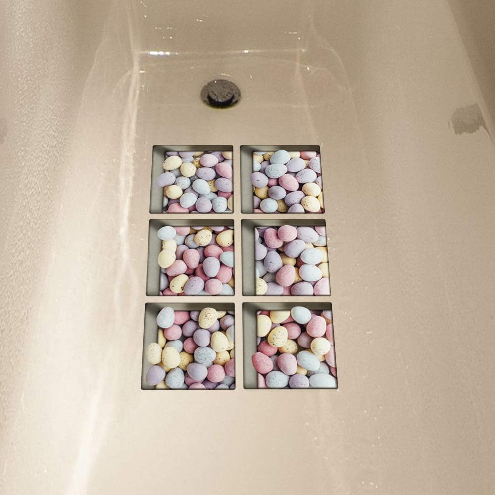 AILEGOU 3D Non-Slip Bathtub Stickers for Kids