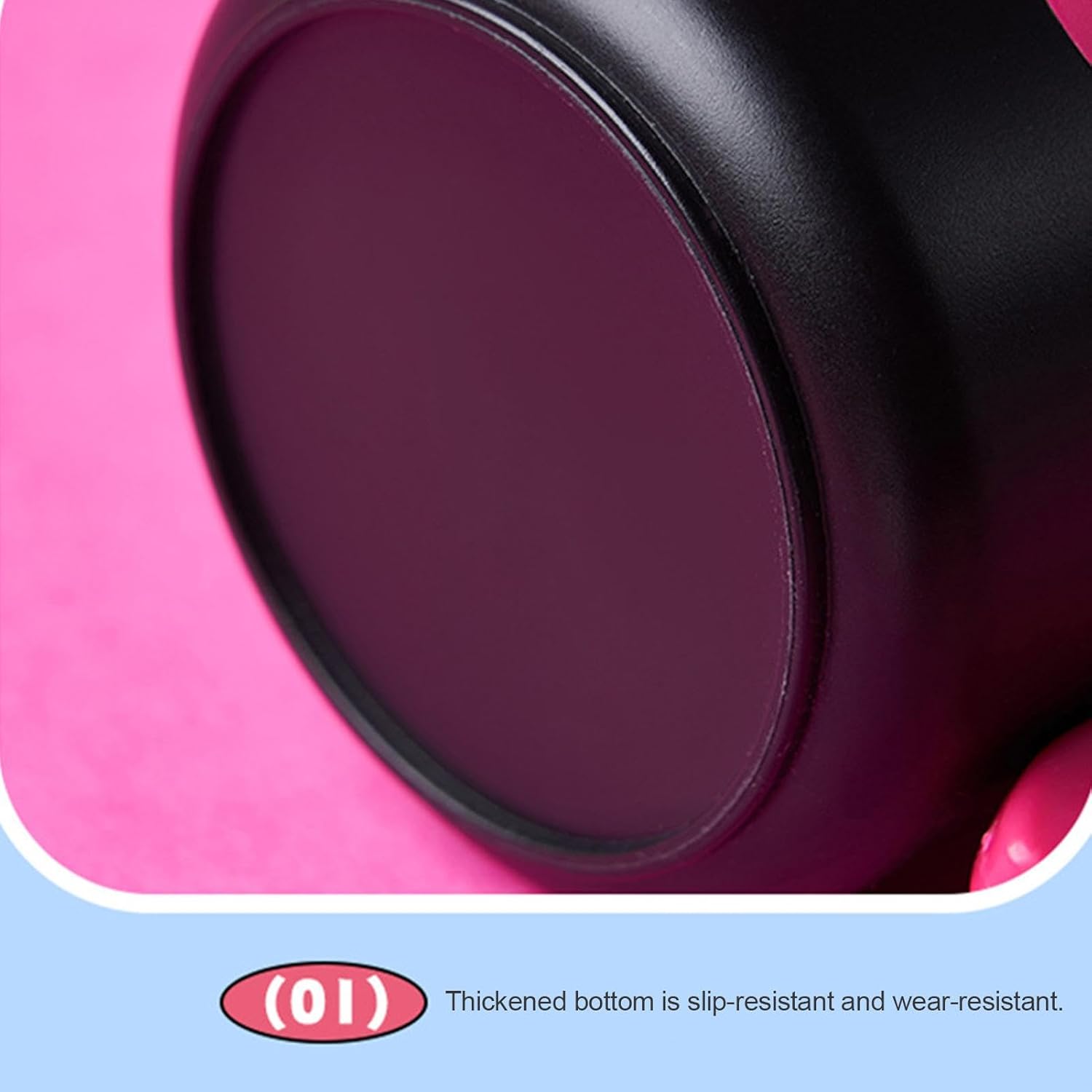 Reusable Mouthwash Cup with Fun Letter Design