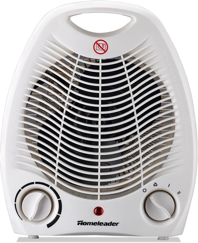 Homeleader 2-Speed Ceramic Heater with Thermostat