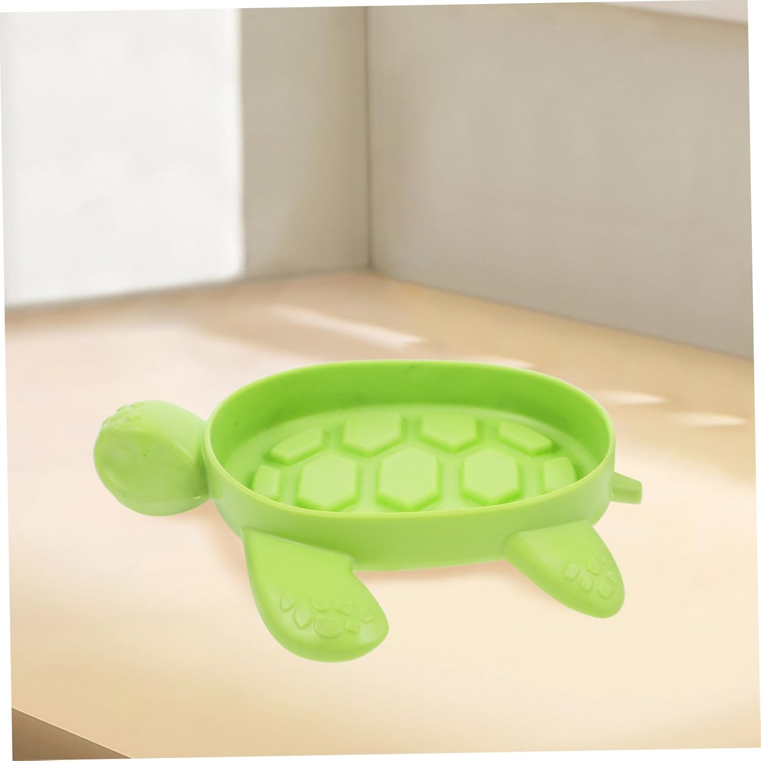 Veemoon Cute Cartoon Turtle Soap Holder for Bathroom
