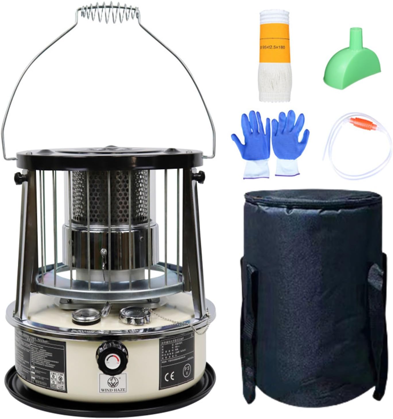 doorslay Kerosene Heater Portable Liftable Space Stove