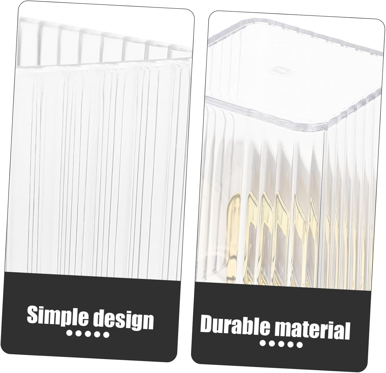 BRIGHTFUFU Wall Mounted Toothbrush Holder Set 1
