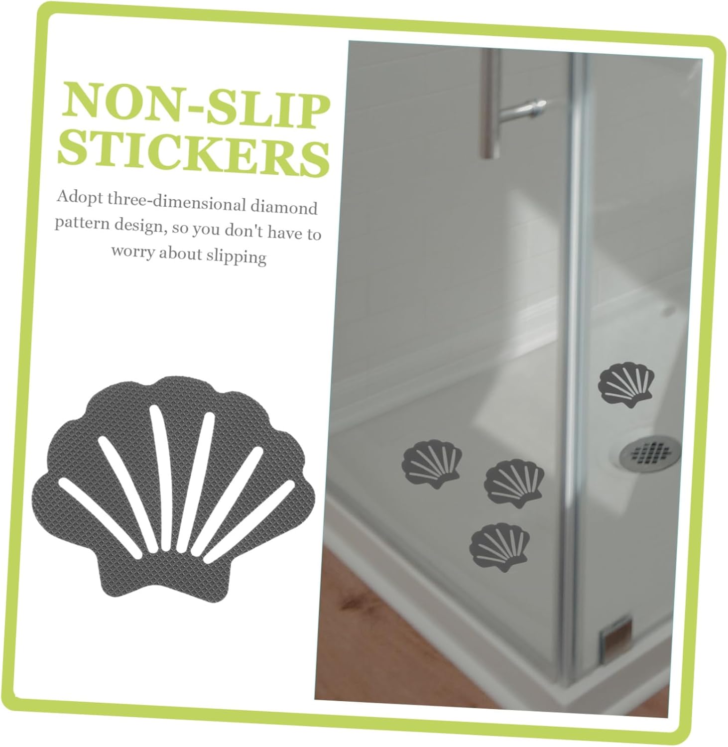 Mobestech 30pc Bathtub Anti-Slip Stickers for Bathroom Safety