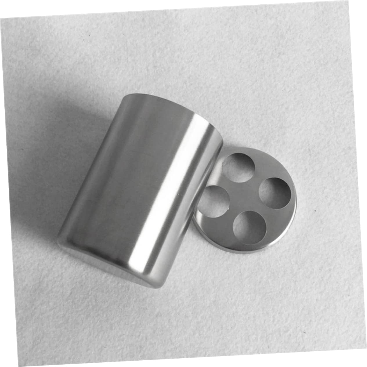 Hemobllo 1Pc Stainless Steel Toothbrush Holder 1