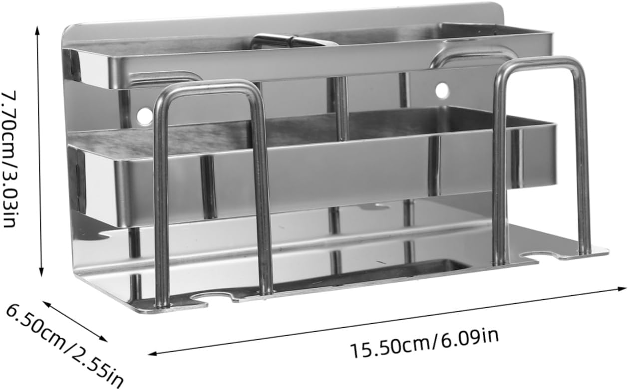 Unomor Space-Saving Toothbrush Holder with Anti-Slip Design