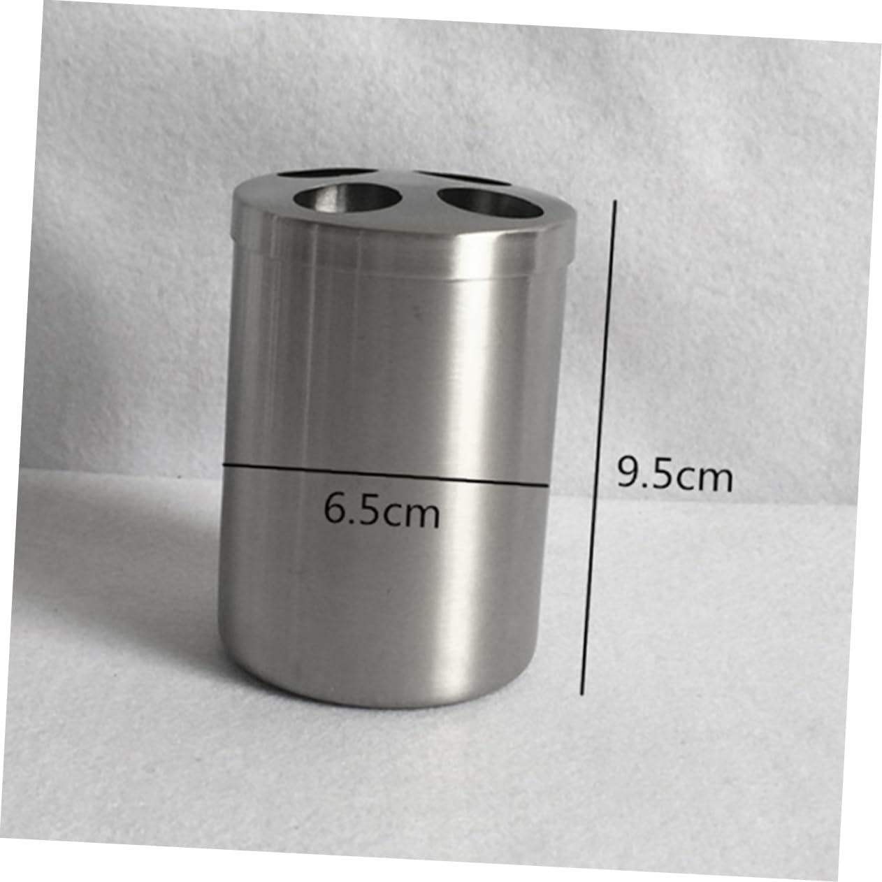 LIFKOME Stainless Steel Toothbrush Toothpaste Holder