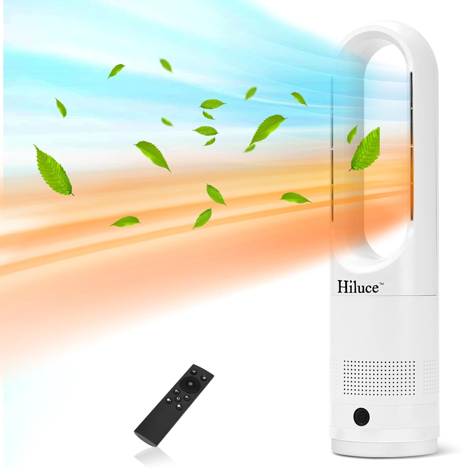 Hiluce All Season Fan Heater Combo with Remote and 80 Oscillating