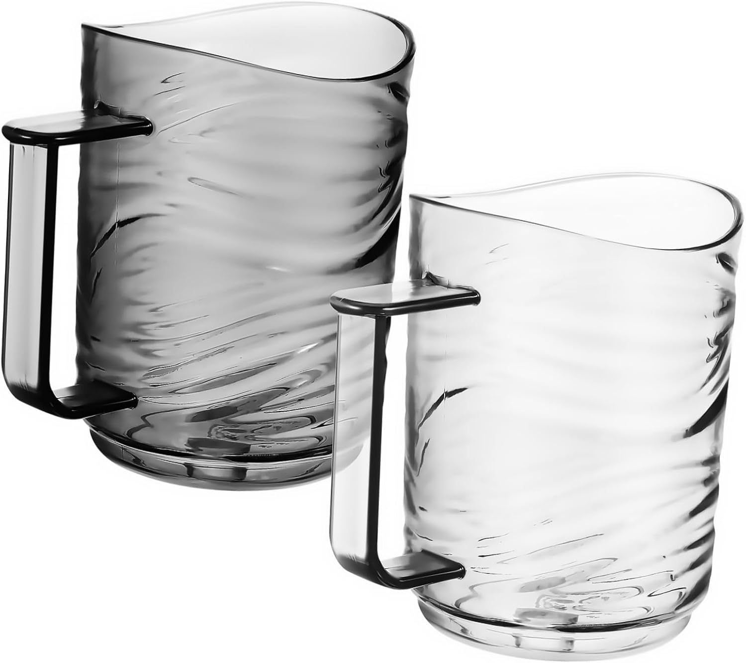 NOLITOY Ergonomic Toothbrush Cup Set Reusable Travel Tumbler