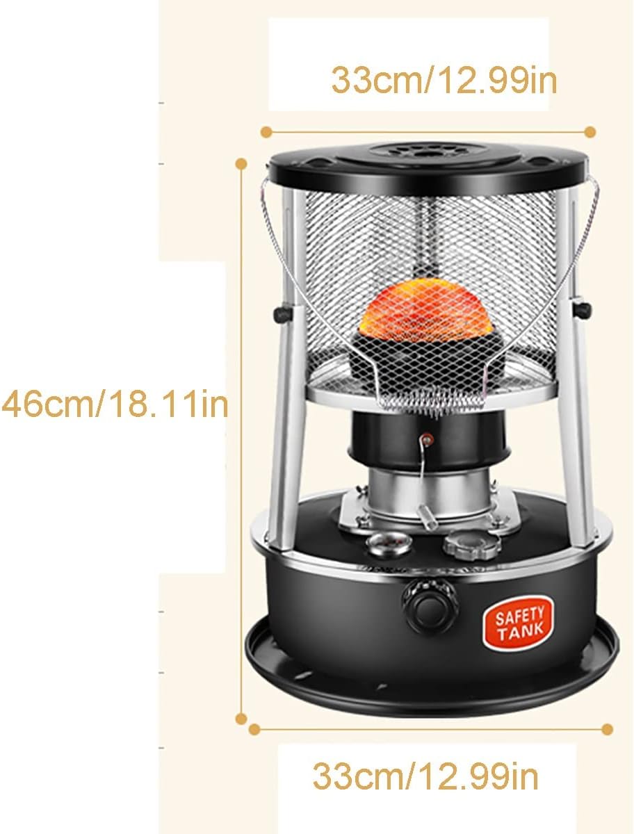 Adjustable Kerosene Stove with Storage Bag and Accessories