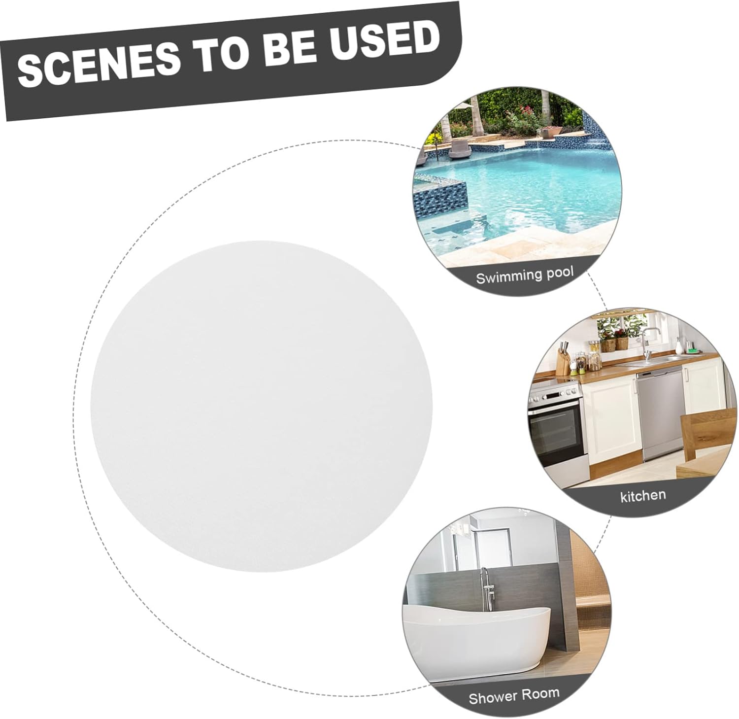Non-Slip Bathtub Floor Stickers for Safety in Bathrooms