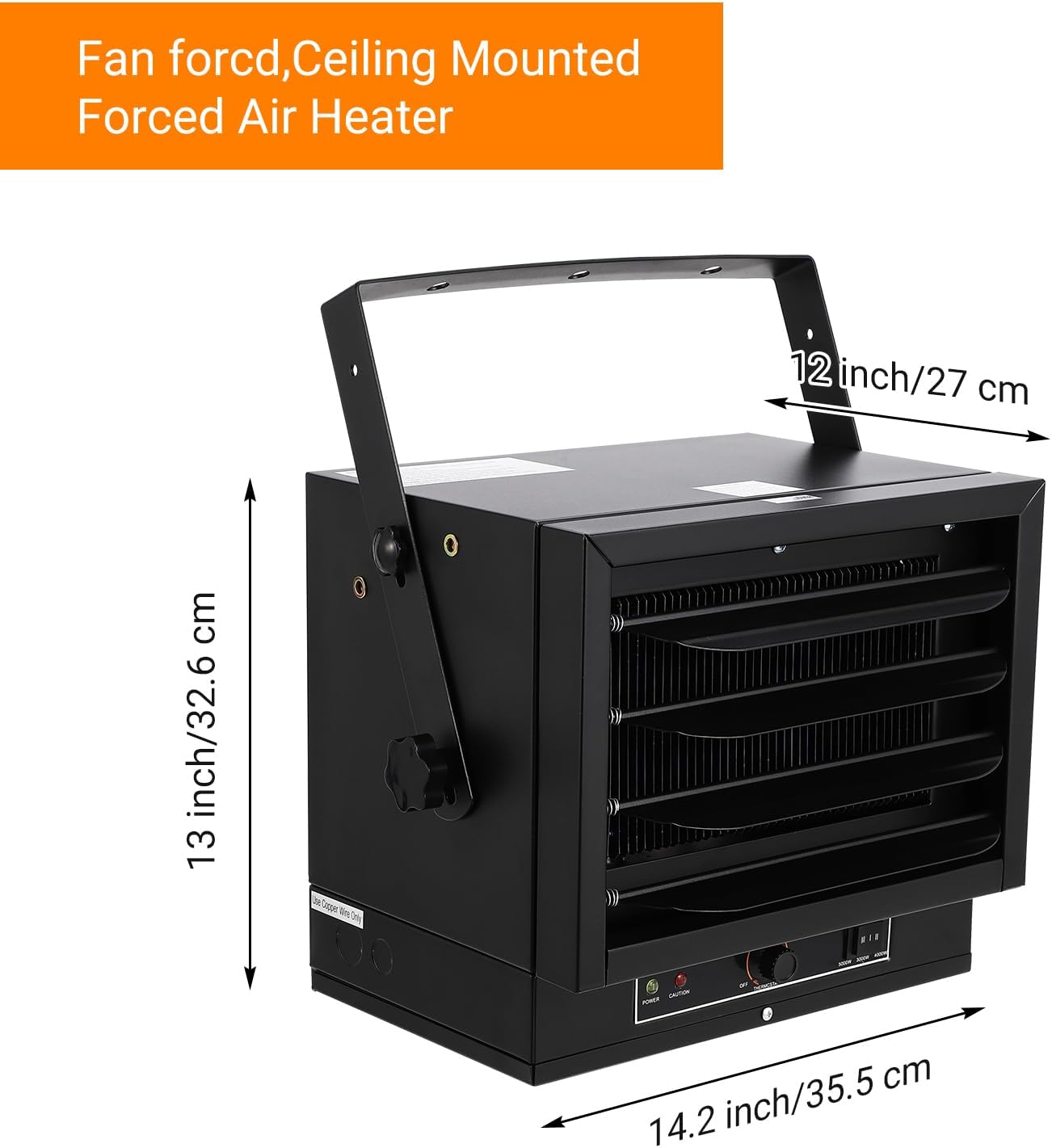GarveeTech 5000W Ceiling Mount Garage Heater